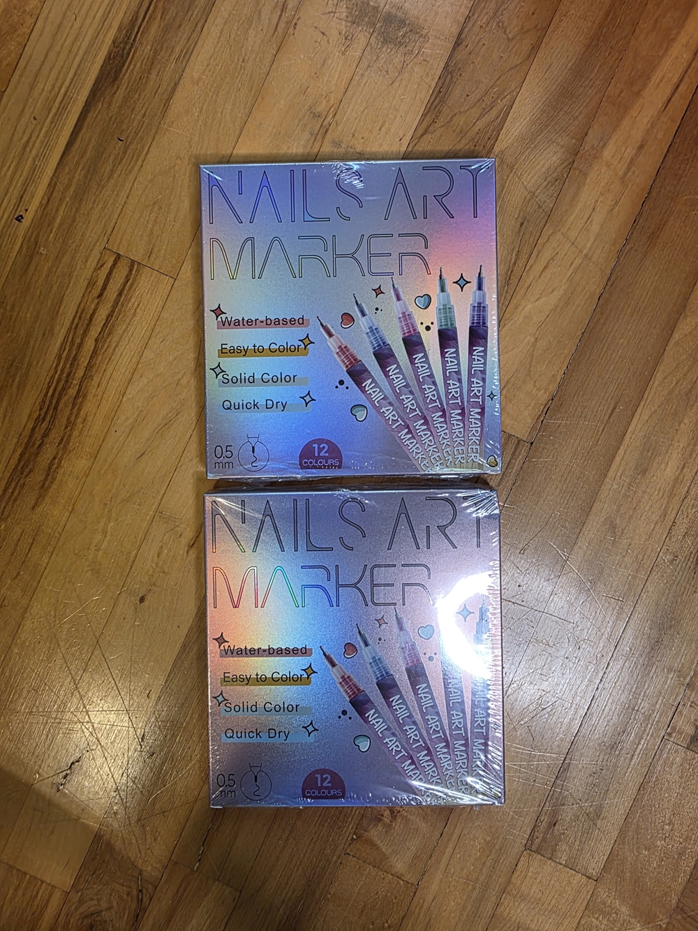 Nail Art Marker Set - 2 Packs
